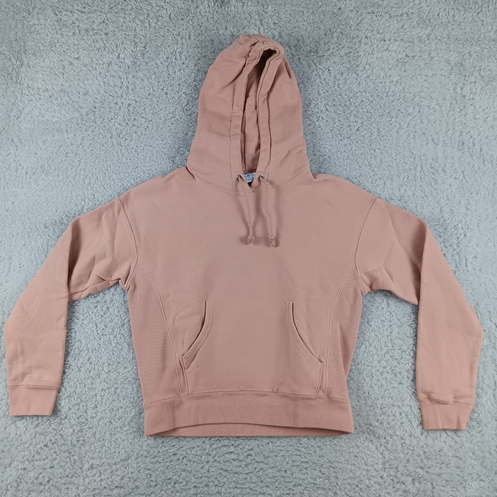 Champion Reverse Weave Hoodie Dusty Rose Pink GF757 Small Womens Sweatshirt